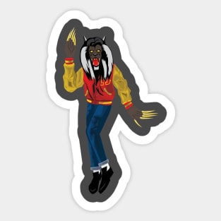 Thriller Rock Sticker